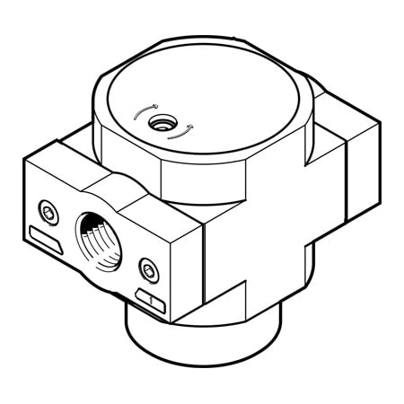 Festo On-Off Valve HEL-3/4-D-MAXI HEL-3/4-D-MAXI
